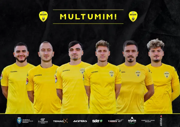 Oficial: Şase jucători şi-au reziliat contractele cu FC Braşov 