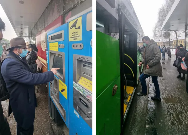 Ministerul Mediului, interesat de proiectul ecoinsulelor din Braşov. Prin oraş, Tanczos Barna a folosit transportul în comun