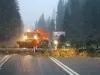 DN 1, blocat din prima oră de cod de zăpadă şi viscol