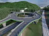 Giratoriu suspendat de peste 132 milioane de lei, în Predeal. 4 rampe de legătură către Bucureşti, Braşov, Râşnov