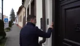 George Simion şi-a făcut weekendul la Braşov: campanie de imagine la Făgăraş, un pic de circ AUR la Râşnov