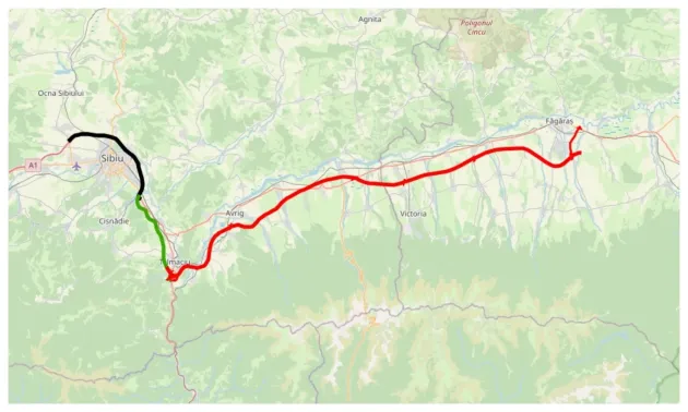 Proiectul autostrăzii Făgăraş – Sibiu a fost avizat; 68 de kilometri, 7,5 miliarde de lei