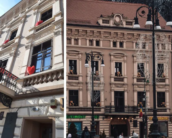 De la ursuleţi, la inimioare: Hotelul care înveseleşte Piaţa Sfatului