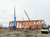 Vechiul ştrand din Făgăraş e în plină transformare