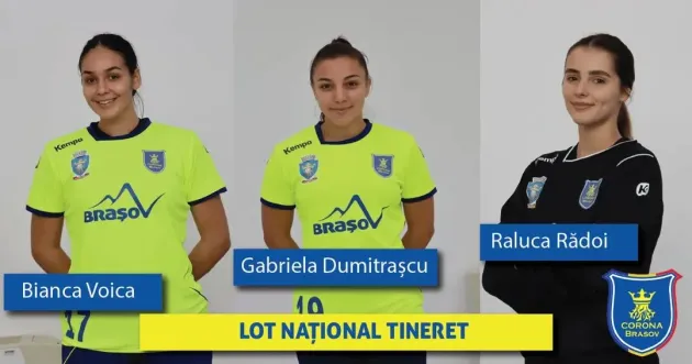 Rădoi, Voica şi Dumitraşcu, la naţionala de tineret pentru Trofeul Carpaţi