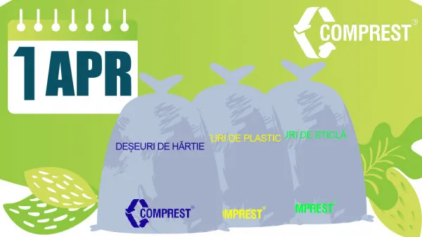 Comprest modifică graficele de colectare a deşeurilor reciclabilelor pentru zonele de case din Braşov