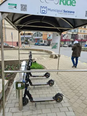 Aprobate: 138 de staţii „taxi-trotineta” în Braşov