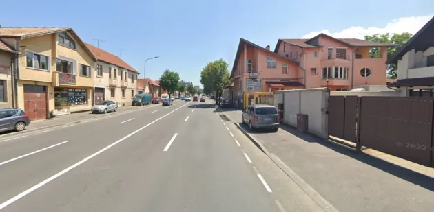 „Experimentul” la grădiniţă pe bicicletă, pe o stradă din Braşov