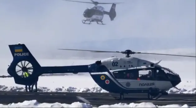 Ultimele elicoptere civile din Ucraina au ajuns la Ghimbav pentru reparații  