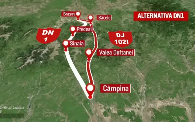 Alternativa la DN 1A și DN1, gata în doi ani? Drumul din Valea Doftanei a fost predat Ministerului Dezvoltării