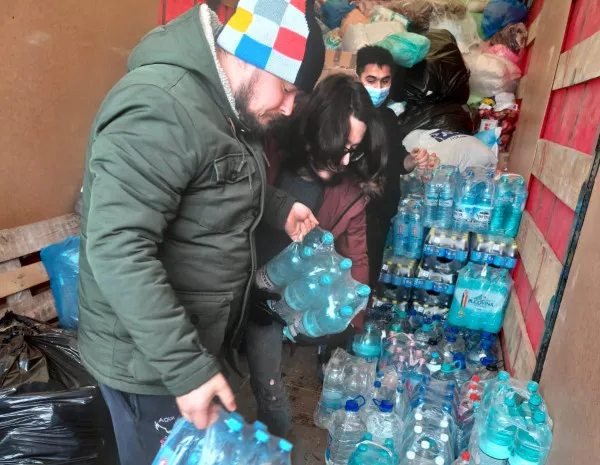Din Braşov, ziua şi transportul pentru Ucraina
