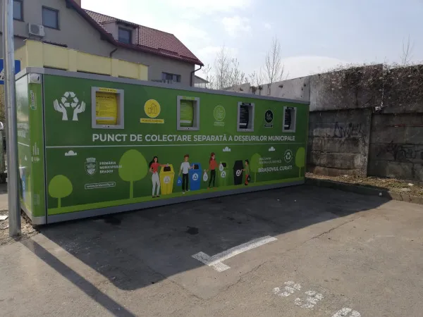 Primele patru ECOINSULE Brai-Cata pentru colectarea deșeurilor sunt accesibile pe bază de cartelă magnetică