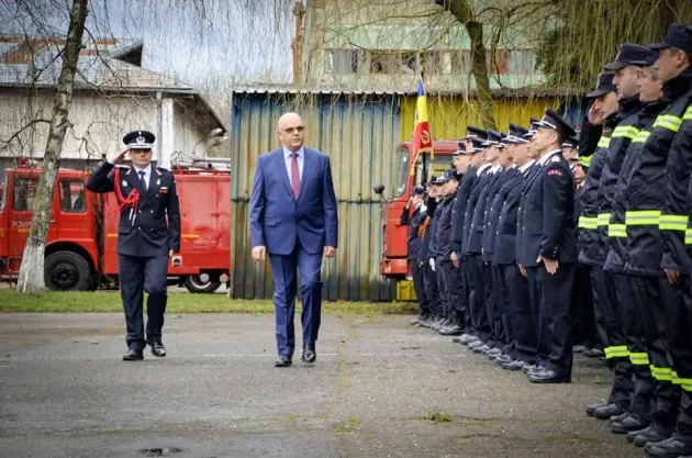 Pompierii din Făgăraş, la 82 de ani 