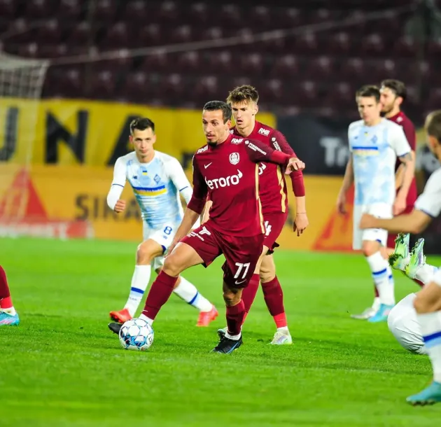 CFR Cluj – Dinamo Kiev 0-0, meci pentru victimele războiului