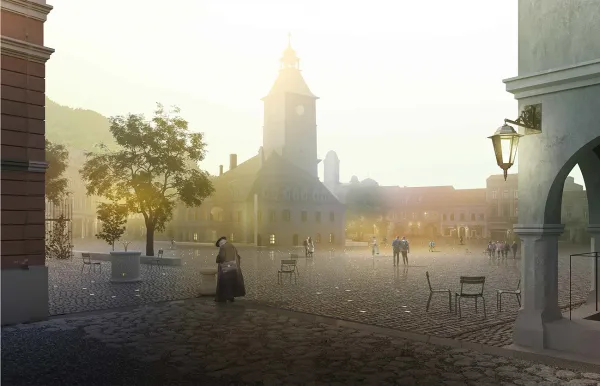 Piaţa Sfatului, tărâmul lui Bacovia