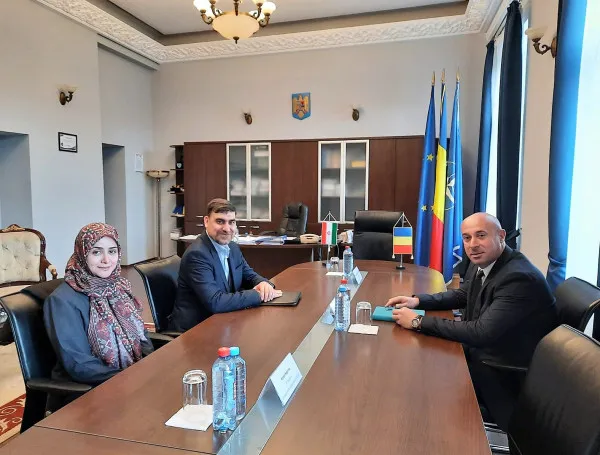 Ambasadorul Iranului, în vizită la Prefectura Braşov
