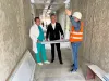 Clădire din anii 1980, „desfăcută” până la temelie