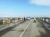 Podul de la Augustin, închis până în luna noiembrie