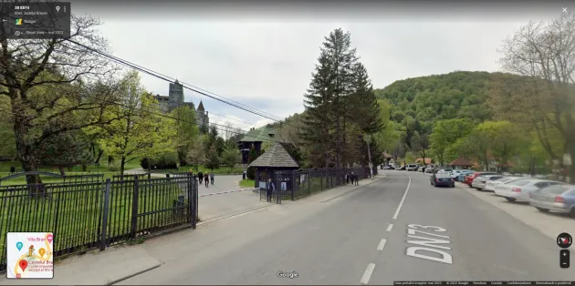 Castelul Bran şi Dino Parc Râşnov, în top 10 cele mai vizitate locuri din România pe Google Maps