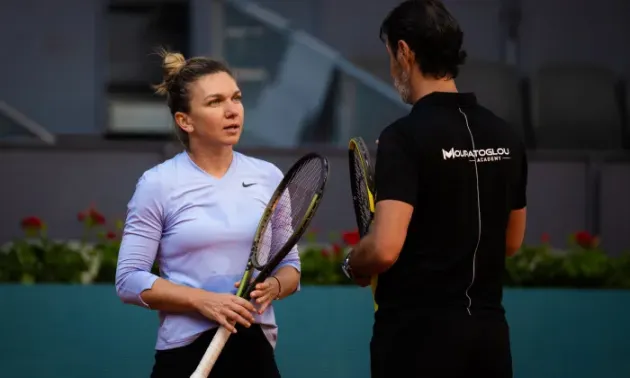 Simona Halep e încântată de colaborarea cu Patrick Mouratoglu