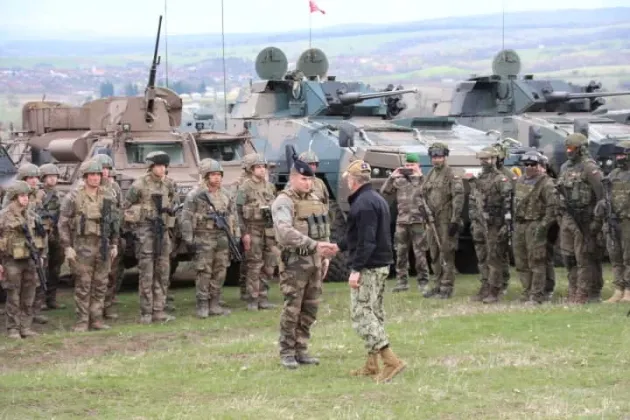 La Cincu, staţionează, până în septembrie, trupe de genişti din SUA şi Marea Britanie