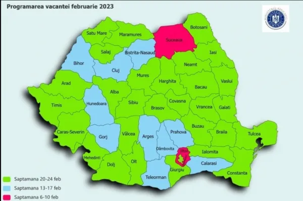 S-a stabilit: În judeţul Braşov, „vacanţa mobilă” va fi în ultima săptămână din februarie