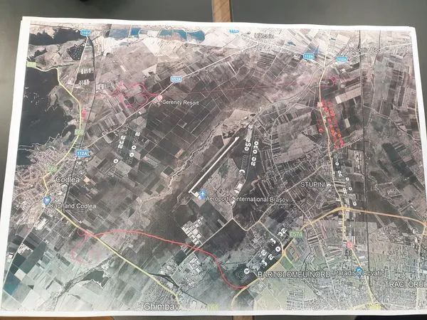 Aeroportul Braşov, „legat” la autostrăzi