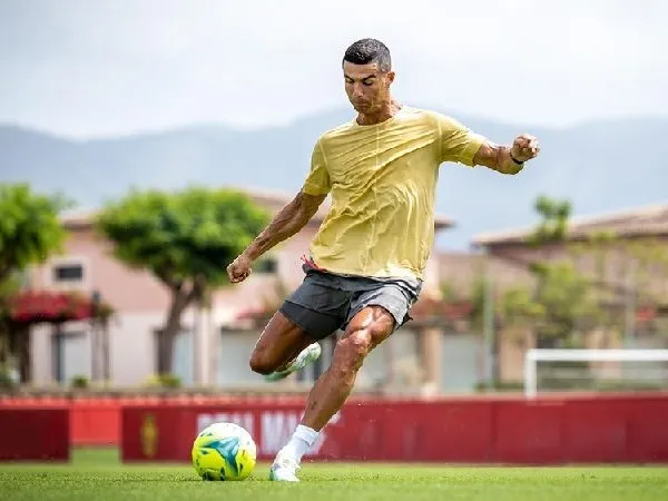Cristiano Ronaldo se antrenează la Mallorca