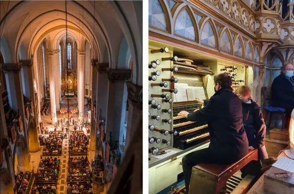 Orga, explicată copiilor, sâmbătă, la Biserica Neagră