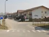 Strada Braşovului din Hărman, de la uliţă de pământ la drum asfaltat