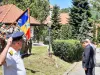 La mormântul lui Titulescu