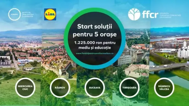 Start în programul „Fondul pentru un viitor mai bun în comunităţi”, pentru Râşnov