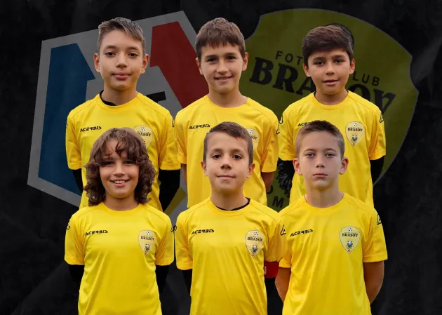 Şase pitici de la FC Braşov între cei mai buni fotbalişti din centrul ţării