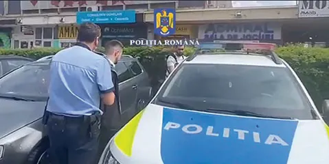 Încătuşat după accident