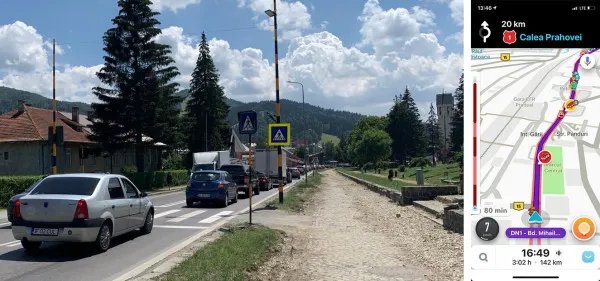 Un primar şi un ministru: cum ne-am blocat noi pe DN1: „Am abandonat maşina, am luat trenul”