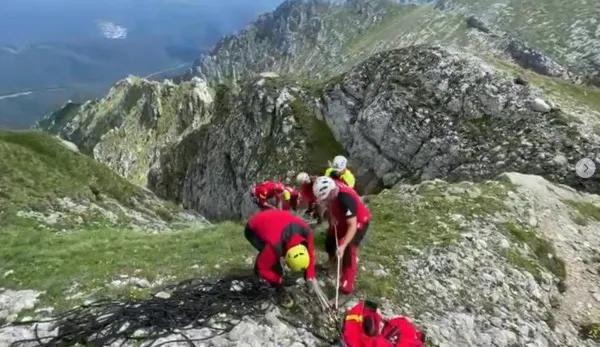 A murit pe loc: Lovit de trăsnet, în Munţii Bucegi