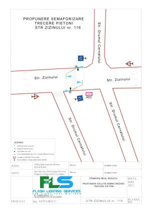 Încă două treceri de pietoni din Braşov, luate în calcul pentru semaforizare 
