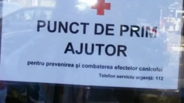 Cele 28 de puncte de prim ajutor, în judeţul Braşov, în perioada caniculară 