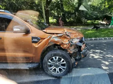 Drogat, accident în centru