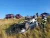 În „menghină” pe DJ 104 B