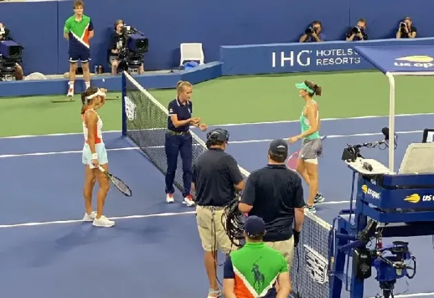 Campioana de la US Open, eliminată rapid