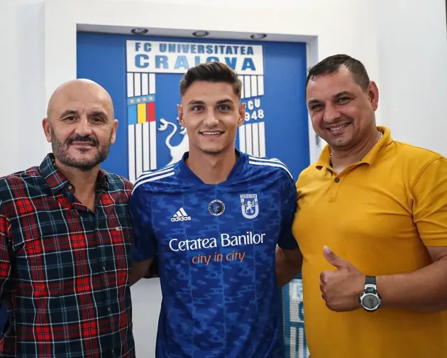 George Ganea a semnat cu FCU Craiova 1948