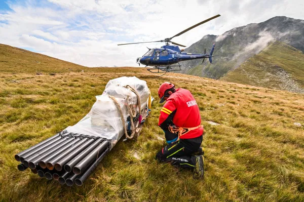 9 „transporturi speciale” la 2.000 de metri altitudine