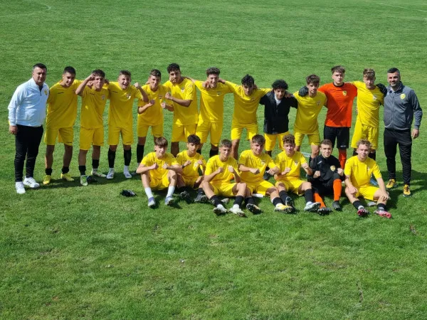Juniorii de la FC Braşov, o victorie „la scor de neprezentare” şi un egal cu FC Hermannstadt