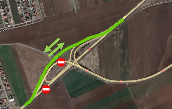 Traficul rutier pe sub pasajul de la Prejmer, oprit timp de trei zile. Începe demontarea grinzilor degradate