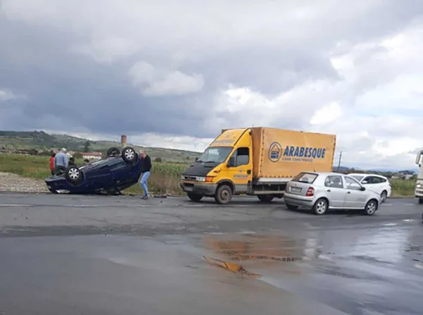 5 pasageri, victimă - un copil de 3 ani  