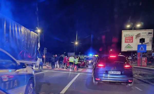 Victima unei şoferiţe, pe trecerea de pietoni