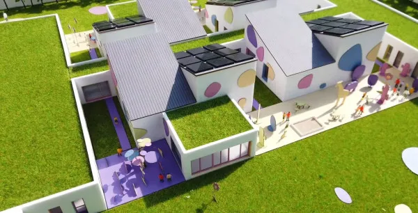 Prima creşă la Zărneşti, construită de CNI, cu finanţare de la bugetul de stat