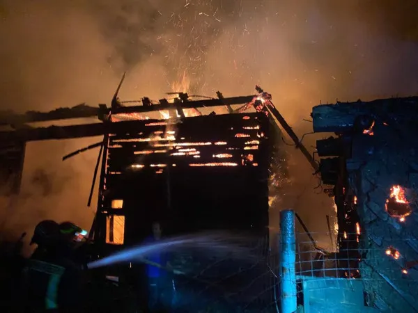 Şapte ore au luptat cu flăcările