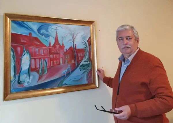 „Prin pictură mă racordez la Divinitate”  